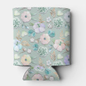 春サマーミントグリーン金ゴールドリalcピンクフローラ 缶クーラー (裏面)