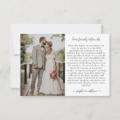 春サマーワイルドフラワー |サンキューカード サンキューカード (裏面)