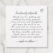 春サマーワイルドフラワー |サンキューカード フェイバータグ (裏面)