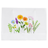 春サマーワイルドフラワー ラージペーパーバッグ (裏面)