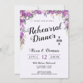 春サマー結婚リハーサルディナー招待状 招待状 (正面)