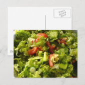 春サラダ ポストカード (正面/裏面)