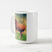 春サレル コーヒーマグカップ (正面左)