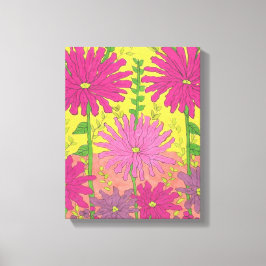 春サンシャインフローラ キャンバスプリント