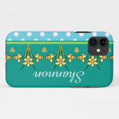 春サンシャイン縁どダフォディルiPhone 5/5sケース Case-Mate iPhoneケース (裏面(横))