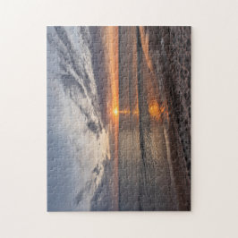 春サンセットオンミシガン湖 – 252ピース ジグソーパズル