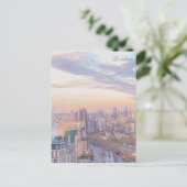 春サンセットロンドン ポストカード (スタンド正面)