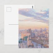 春サンセットロンドン ポストカード (正面/裏面)