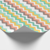 春シェブロンラッピング紙 ラッピングペーパー (角)