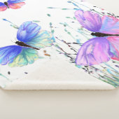 春シェルパブランケットカラフルチョイ飛んでいる シェルパブランケット (3/4)