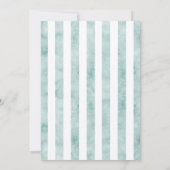 春シック&ストライプヴィンテージスタイルイースターブランチ 招待状 (裏面)