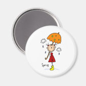 春シャワー磁石 マグネット (正面/裏面)