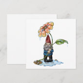 春シャワー 招待状 (正面/裏面)