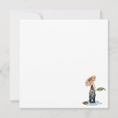 春シャワー 招待状 (裏面)