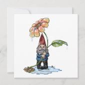 春シャワー 招待状 (正面)