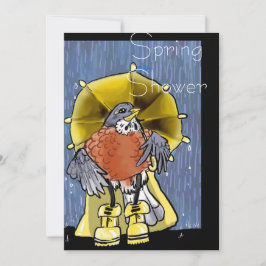 春シャワー！招待状 招待状