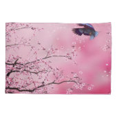 春シーズンのデザイン 枕カバー (裏面-左)