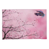 春シーズンのデザイン 枕カバー (正面右)