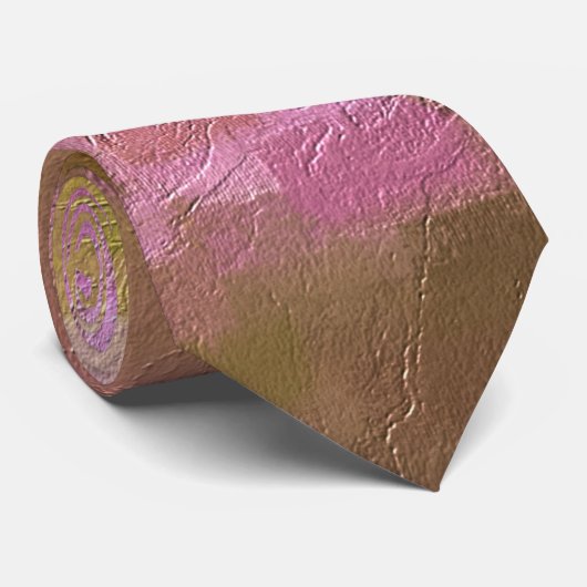 春シーズンピンクス抽象芸術ネックタイ ネクタイ (ロール)