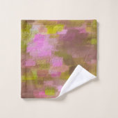 春シーズンピンクス抽象芸術バスルーム バスタオルセット (ウォッシュタオル)