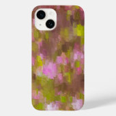 春シーズンピンクス抽象芸術 Case-Mate iPhoneケース (裏面)