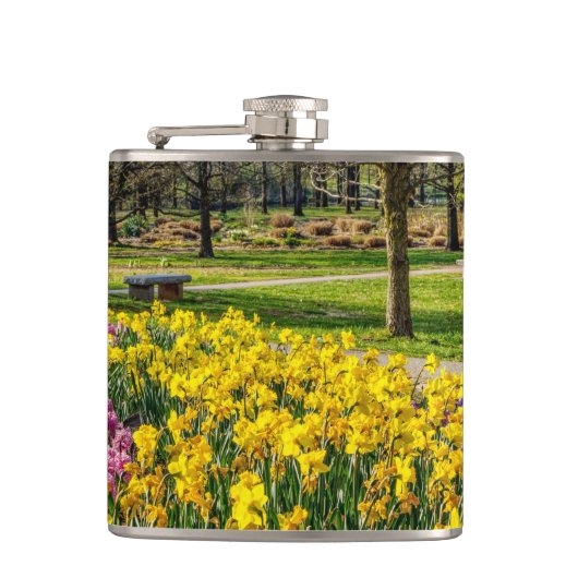 春シーズンフラワーガーデン フラスク (正面)