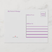 春シーズン2021はがき ポストカード (裏面)