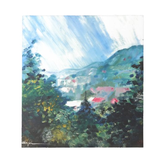 春シーズン4 ノートパッド (正面)