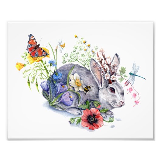 春ジャッカロープ フォトプリント            (正面)