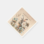 春ジャックラビット スタンダードカクテルナプキン (角)