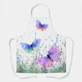 春ジョイ飛んでいるエプロン自然 エプロン (正面)