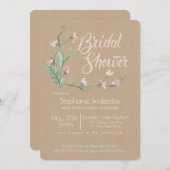 春スウィートピーズウォーターブライダルシャワー 招待状 (正面/裏面)