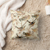 春スズメ クッション (ブランケット)