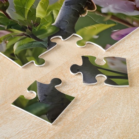 春スズメ ジグソーパズル (側面)