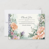 春スタイリッシュ山花卒業党 サンキューカード (正面)