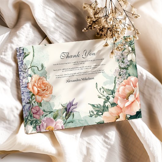 春スタイリッシュ山花卒業党 サンキューカード