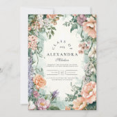 春スタイリッシュ山花卒業党 招待状 (正面)