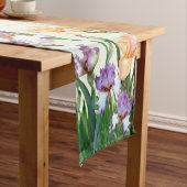 春スタイルホームデコールアイリスインザガーデン ショートテーブルランナー (インサイチュ)