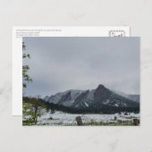 春スタッブル大きい石フラティロンポストカード ポストカード (正面/裏面)