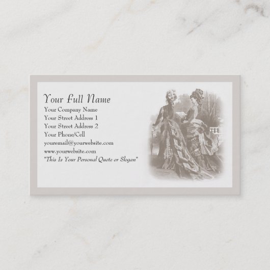 春ストロール – 名刺 (正面)