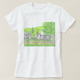 春ストーンバーンウィメンズTシャツ Tシャツ