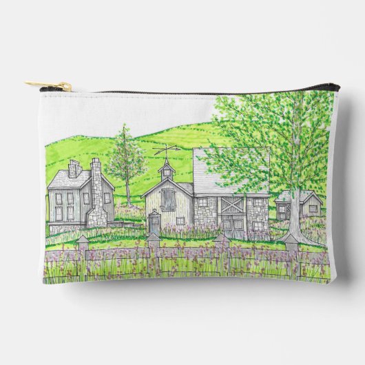 春ストーンバーンスモールアクセサリーバッグ アクセサリーポーチ (正面)