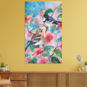 春スパー絵画ローズのキャンバス印刷 キャンバスプリント (インサイチュ (リビング))