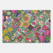 春セットフローラ、ポジターノ、フルース ラッピングペーパーシート (正面)