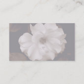 「春セピアバラ」名刺 名刺 (裏面)