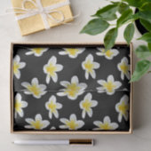 春セレナーデ：黄色いフランジパニスオンブラック、 薄葉紙 (ギフト)