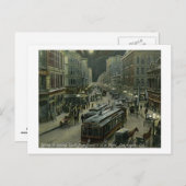 春セント、ロサンゼルス、カリフォルニア州1908ヴィンテージ ポストカード (正面/裏面)