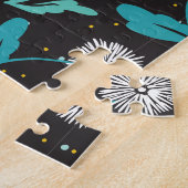 春タンデリオン花離れとデザイン ジグソーパズル (側面)