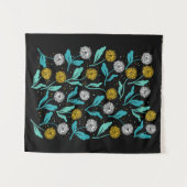 春タンデリオン花離れとデザイン タペストリー (正面(横))