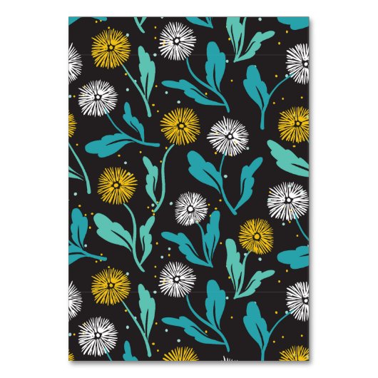 春タンデリオン花離れとデザイン テーブルナンバー (正面)